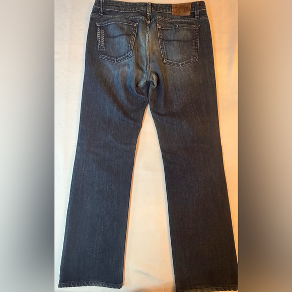 PAIGE PREMIUM DENIM (PPD) MEN'S JEANS SIZE 32 DARK WASH DOHENY STRAIGHT LEG - Picture 10 of 11